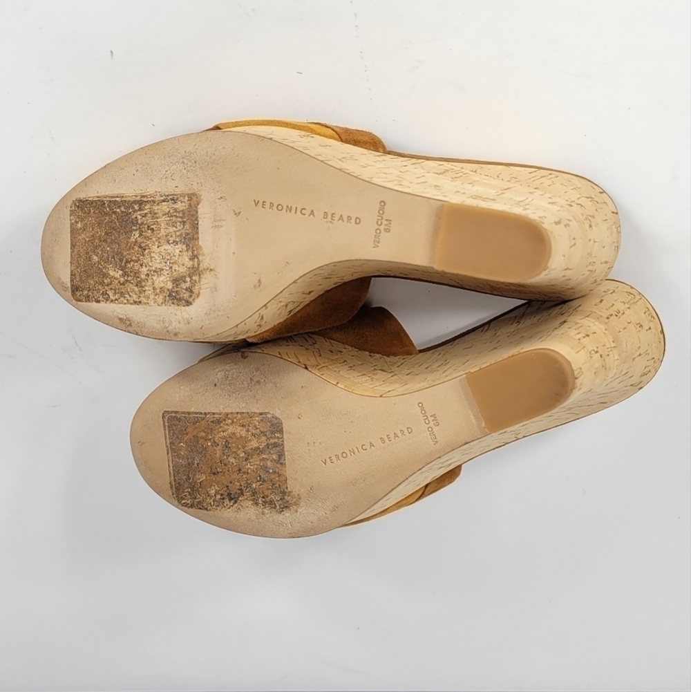 Veronica Beard Dali Patchwork On Platform Wedge S… - image 8